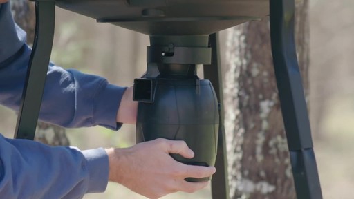 Moultrie Quick Lock Directional Tripod 30-Gallon Deer Feeder - image 4 from the video