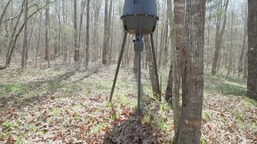 Moultrie Quick Lock Directional Tripod 30-Gallon Deer Feeder - image 5 from the video