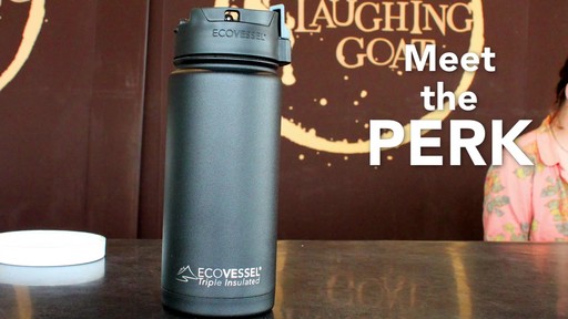 EcoVessel Perk Stainless Steel Insulated Travel Mug 16 oz. - image 3 from the video