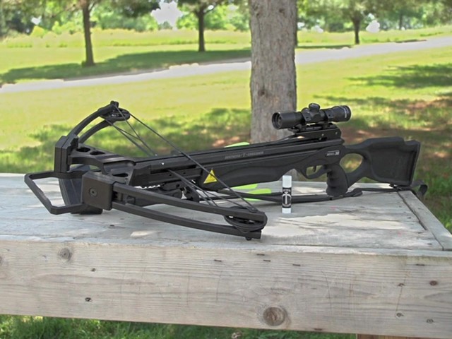 Southern Crossbow® Risen XT AR-15 Style Deluxe Crossbow Kit - image 10 from the video