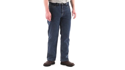 Guide Gear Men's Insulated Stone Washed Jeans 100 Grams 360 View - image 1 from the video