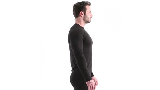 Guide Gear Men's Lightweight Base Layer Crew Top 360 View - image 3 from the video