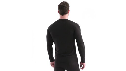 Guide Gear Men's Lightweight Base Layer Crew Top 360 View - image 5 from the video