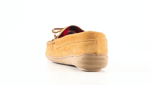 Guide Gear Men's Leather Trapper Moccasins 360 View - image 3 from the video