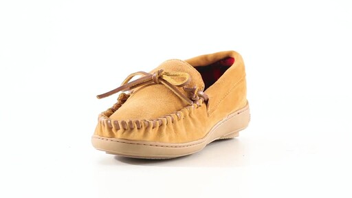Guide Gear Men's Leather Trapper Moccasins 360 View - image 6 from the video
