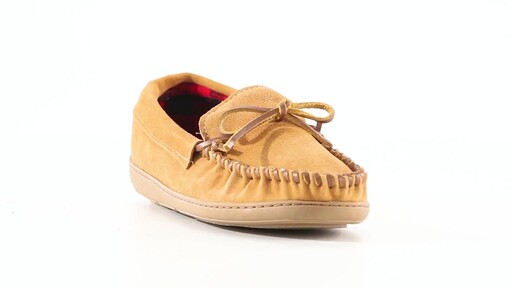 Guide Gear Men's Leather Trapper Moccasins 360 View - image 7 from the video