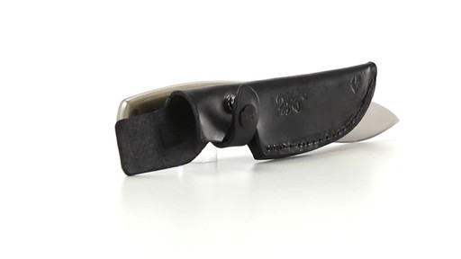 Guide Gear Bushcraft Micarta Knife by Browning - image 6 from the video