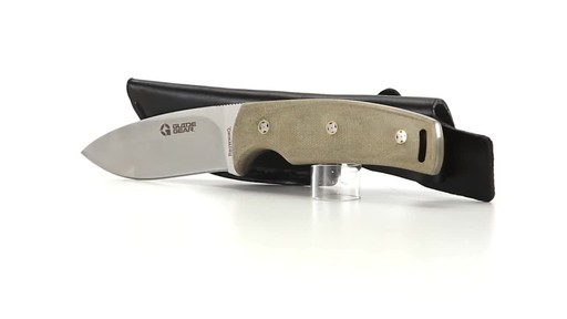 Guide Gear Bushcraft Micarta Knife by Browning - image 8 from the video