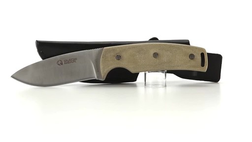 Guide Gear Bushcraft Micarta Knife by Browning - image 9 from the video