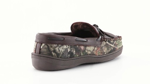 Guide Gear Woodsman Camo Elk Slippers 360 View - image 2 from the video