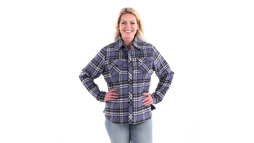 Guide Gear Women's Quilt-Lined Shirt 360 View - image 1 from the video