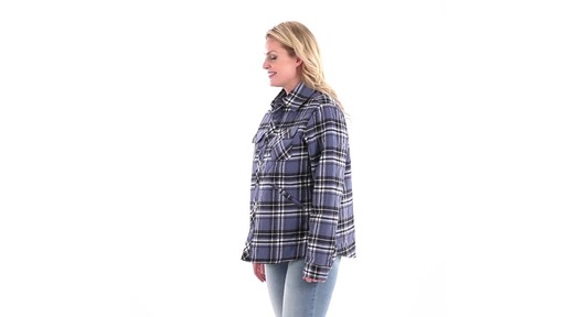 Guide Gear Women's Quilt-Lined Shirt 360 View - image 5 from the video