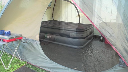 Intex Queen Air Bed Mattress with Built-In Electric Pump - image 1 from the video