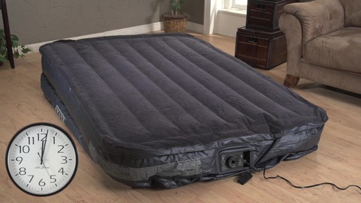Intex Queen Air Bed Mattress with Built-In Electric Pump - image 4 from the video