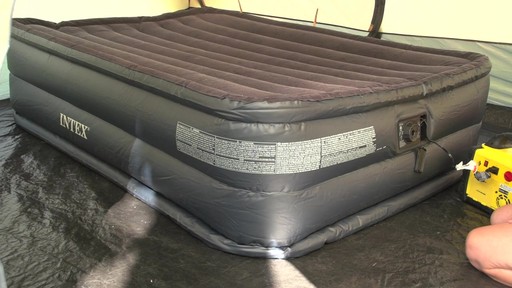 Intex Queen Air Bed Mattress with Built-In Electric Pump - image 7 from the video