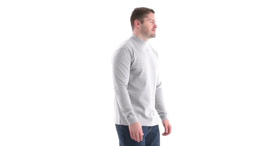 Guide Gear Men's Mock Turtleneck Long-Sleeve Shirt 360 View - image 2 from the video