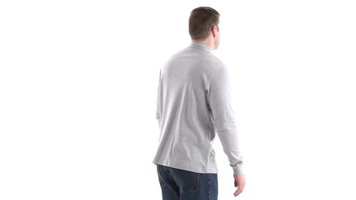 Guide Gear Men's Mock Turtleneck Long-Sleeve Shirt 360 View - image 3 from the video