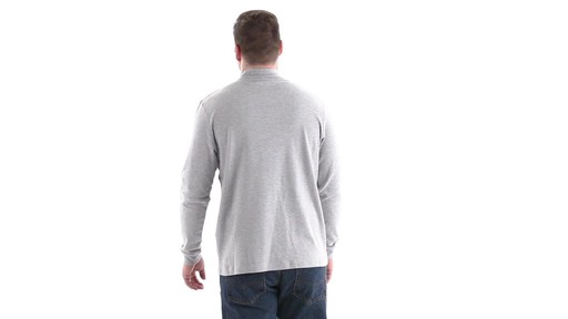 Guide Gear Men's Mock Turtleneck Long-Sleeve Shirt 360 View - image 5 from the video