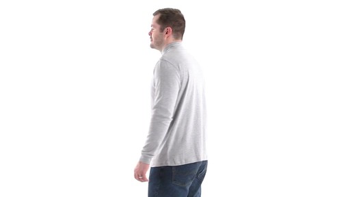 Guide Gear Men's Mock Turtleneck Long-Sleeve Shirt 360 View - image 6 from the video