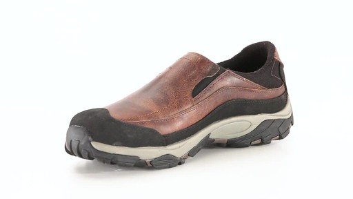 Guide Gear Men's Insulated Polar Moc Shoes 200 Gram 360 View - image 3 from the video