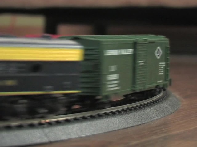 225627 - Life-Like® Freight Express HO-scale Train Set - image 2 from the video
