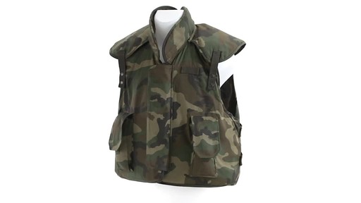 Croatian Military Surplus Stab Resistant Vest Used 360 View - image 1 from the video