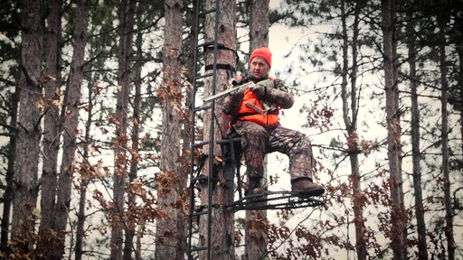 Guide Gear Ultra Comfort Hang-On Tree Stand - image 10 from the video