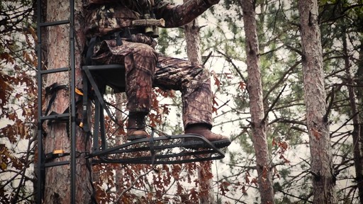 Guide Gear Ultra Comfort Hang-On Tree Stand - image 5 from the video