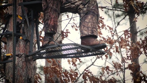 Guide Gear Ultra Comfort Hang-On Tree Stand - image 7 from the video