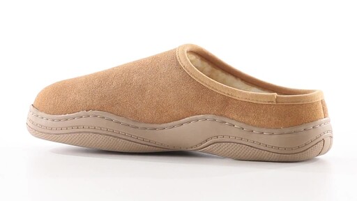 Guide Gear Men's Suede Clog Slippers 360 View - image 3 from the video