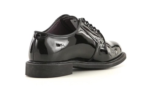 U.S. Military Men's Corfam Glossy Uniform Dress Shoes 360 View - image 8 from the video