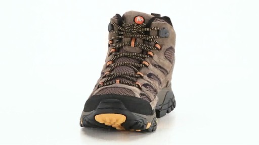 Merrell Men's Moab 2 Vent Mid Hiking Boots 360 View - image 2 from the video