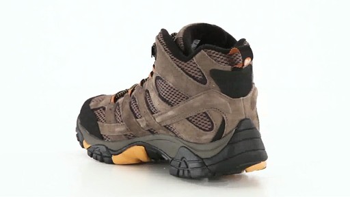 Merrell Men's Moab 2 Vent Mid Hiking Boots 360 View - image 6 from the video