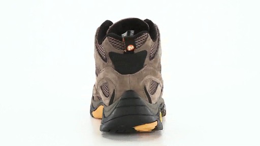Merrell Men's Moab 2 Vent Mid Hiking Boots 360 View - image 7 from the video