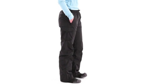 Guide Gear Women's Cargo Snow Pants 360 View - image 2 from the video