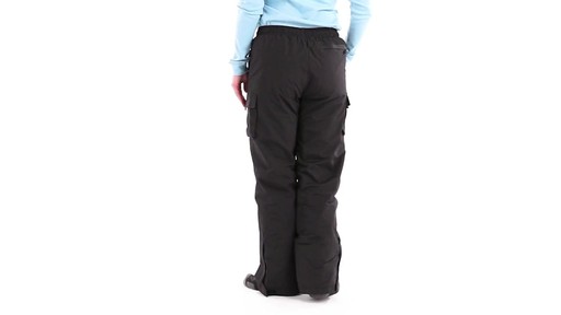 Guide Gear Women's Cargo Snow Pants 360 View - image 5 from the video