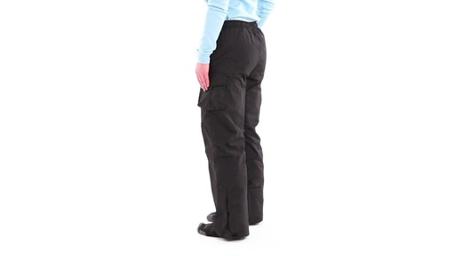 Guide Gear Women's Cargo Snow Pants 360 View - image 6 from the video