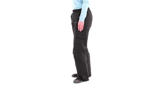 Guide Gear Women's Cargo Snow Pants 360 View - image 7 from the video