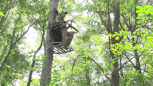 X-Stand Silent Adrenaline Deluxe Climber Tree Stand - image 10 from the video