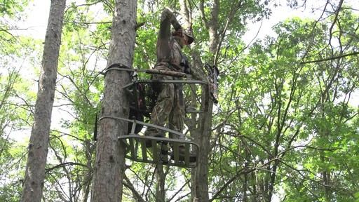 X-Stand Silent Adrenaline Deluxe Climber Tree Stand - image 2 from the video