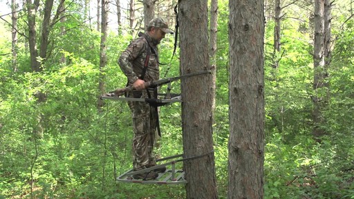 X-Stand Silent Adrenaline Deluxe Climber Tree Stand - image 3 from the video