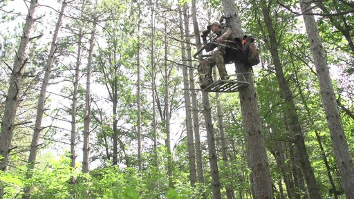 X-Stand Silent Adrenaline Deluxe Climber Tree Stand - image 9 from the video