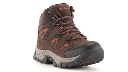 Northside Men's Snohomish Waterproof Mid Hiking Boots 360 View - image 1 from the video