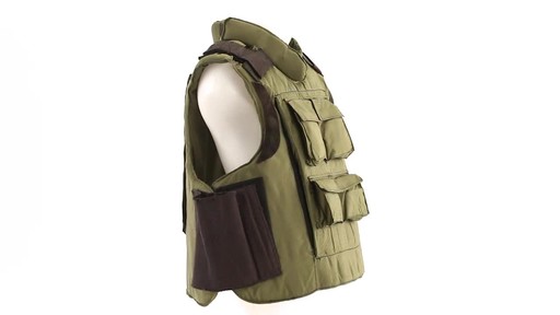 U.S. Military Surplus Point Blank Vest with Kevlar Soft Plates Used - image 1 from the video