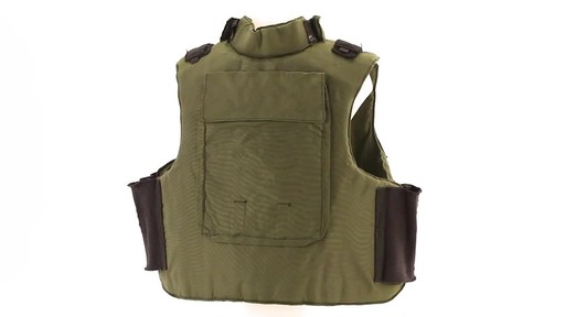 U.S. Military Surplus Point Blank Vest with Kevlar Soft Plates Used - image 4 from the video