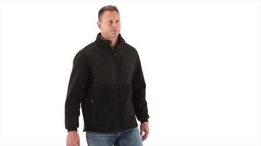 Guide Gear Men's Burly Fleece Jacket 360 View - image 1 from the video