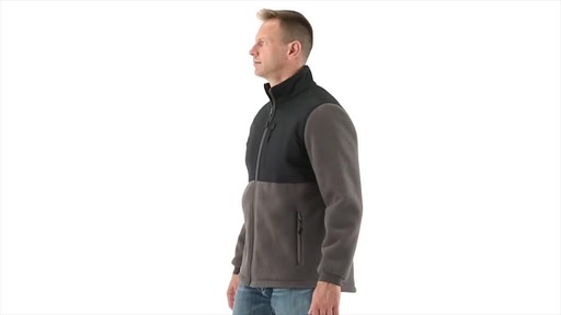 Guide Gear Men's Burly Fleece Jacket 360 View - image 10 from the video