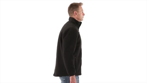 Guide Gear Men's Burly Fleece Jacket 360 View - image 3 from the video