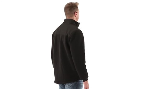 Guide Gear Men's Burly Fleece Jacket 360 View - image 4 from the video