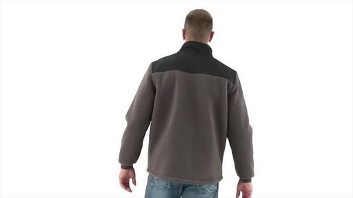 Guide Gear Men's Burly Fleece Jacket 360 View - image 6 from the video